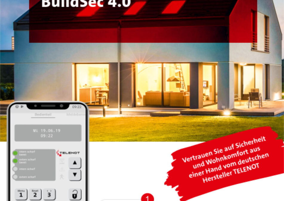 TELENOT Alarmanlagen-APP BuildSec 4.0